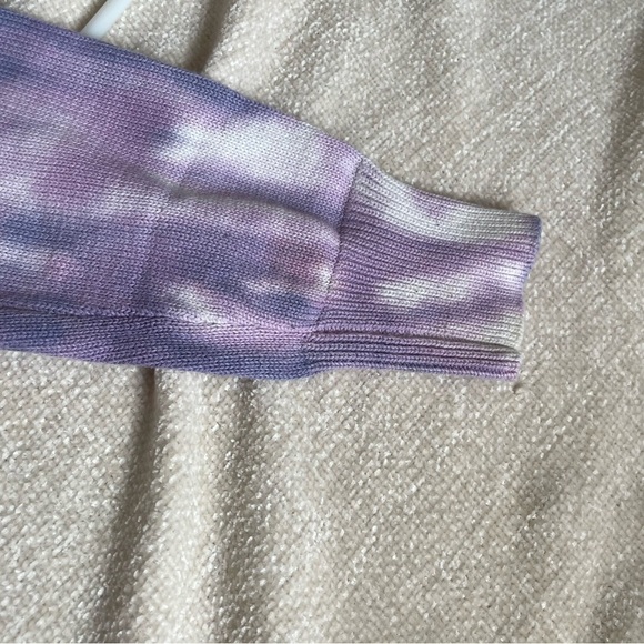Design History woman tie dye purple white sweater size s - Picture 13 of 13